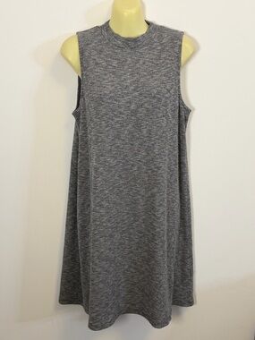 Madewell Heather Gray Knit Dress